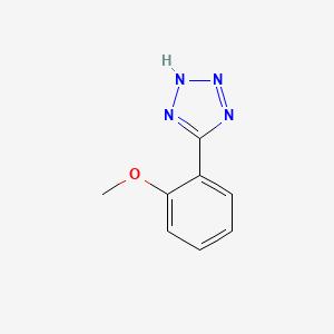 molecular formula C8H8N4O B3340377 5-(2-Methoxyphenyl)-1H-tetrazole CAS No. 51449-81-1