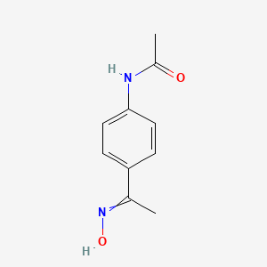 N-[4-(N-Hydroxyethanimidoyl)phenyl]acetamide