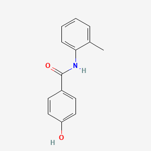 4-hydroxy-N-(2-methylphenyl)benzamide
