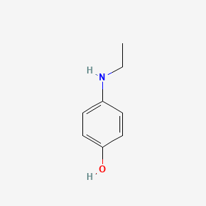 molecular formula C8H11NO B3340483 4-(Ethylamino)phenol CAS No. 659-34-7