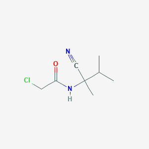 molecular formula C8H13ClN2O B3340569 2-氯-N-(1-氰基-1,2-二甲基-丙基)-乙酰胺 CAS No. 730950-03-5