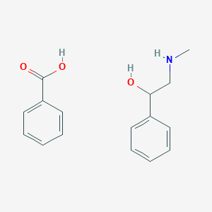 2-(Methylamino)-1-phenylethanol benzoate
