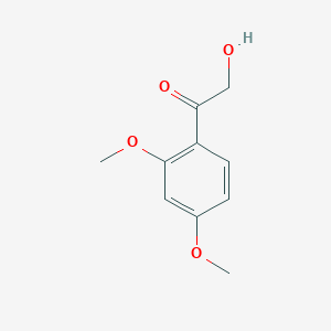 molecular formula C10H12O4 B3340768 1-(2,4-Dimethoxyphenyl)-2-hydroxyethan-1-one CAS No. 871878-99-8