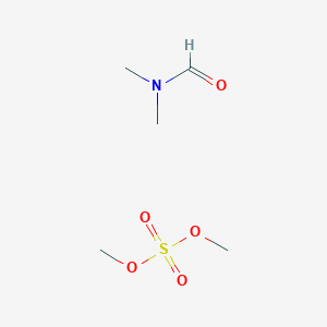 molecular formula C5H13NO5S B3340814 DMF dimethylsulfate CAS No. 89712-45-8