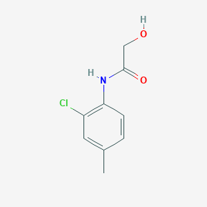 molecular formula C9H10ClNO2 B3340890 N-(2-chloro-4-methylphenyl)-2-hydroxyacetamide CAS No. 926272-80-2