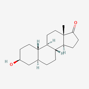 molecular formula C18H28O2 B3340957 19-Norepiandrosterone CAS No. 10002-93-4