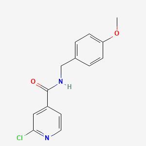 2-Chloro-N-(4-methoxybenzyl)isonicotinamide