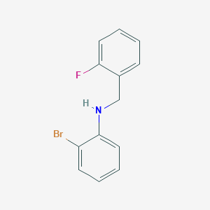 2-Bromo-N-(2-fluorobenzyl)aniline