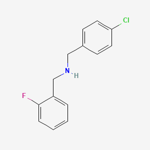 N-(4-Chlorobenzyl)-2-fluorobenzylamine