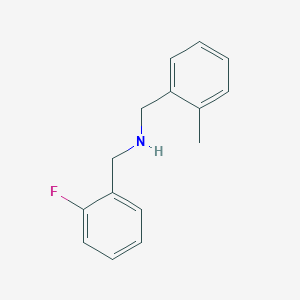 molecular formula C15H16FN B3341148 N-(2-Fluorobenzyl)-2-methylbenzylamine CAS No. 1019487-06-9
