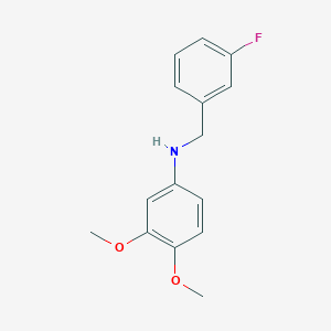 N-(3-Fluorobenzyl)-3,4-dimethoxyaniline