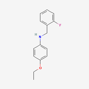 4-Ethoxy-N-(2-fluorobenzyl)aniline