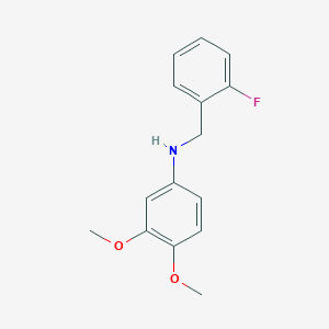 N-(2-Fluorobenzyl)-3,4-dimethoxyaniline