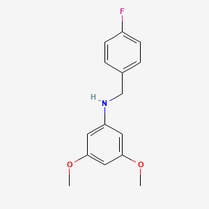 N-(4-Fluorobenzyl)-3,5-dimethoxyaniline