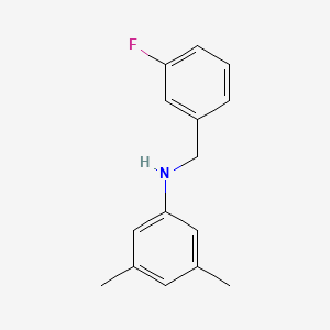 N-(3-Fluorobenzyl)-3,5-dimethylaniline