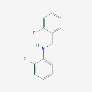 2-Chloro-N-(2-fluorobenzyl)aniline