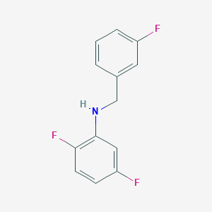 2,5-Difluoro-N-(3-fluorobenzyl)aniline
