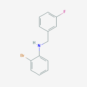2-Bromo-N-(3-fluorobenzyl)aniline