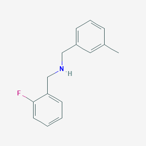 N-(2-Fluorobenzyl)-1-(m-tolyl)methanamine