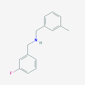 molecular formula C15H16FN B3341789 N-(3-Fluorobenzyl)-3-methylbenzylamine CAS No. 1042542-44-8