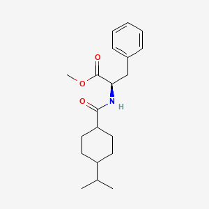 molecular formula C20H29NO3 B3341819 那格列奈甲酯 CAS No. 105746-47-2