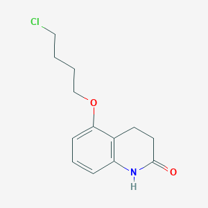 molecular formula C13H16ClNO2 B3341950 5-(4-Chlorobutoxy)-3,4-dihydroquinolin-2(1H)-one CAS No. 1147995-98-9