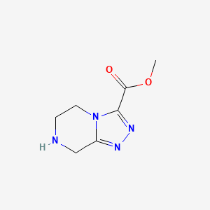 Methyl 5,6,7,8-tetrahydro-[1,2,4]triazolo[4,3-a]pyrazine-3-carboxylate