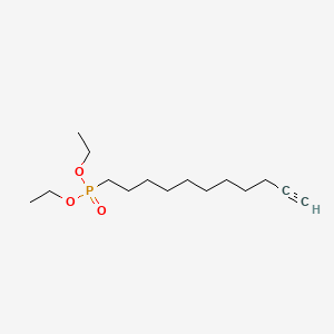 molecular formula C15H29O3P B3342117 Diethyl 10-undecyn-1-ylphosphonate CAS No. 1242248-76-5