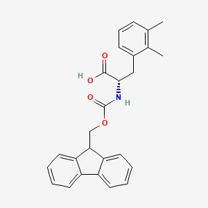 molecular formula C26H25NO4 B3342143 Fmoc-2,3-Dimethyl-L-Phenylalanine CAS No. 1270295-08-3