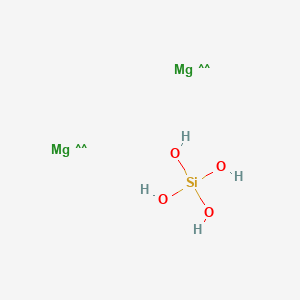 molecular formula H4Mg2O4Si B3342271 Forsterite (Mg2(SiO4)) CAS No. 15118-03-3