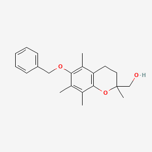 (6-(Benzyloxy)-2,5,7,8-tetramethylchroman-2-yl)methanol