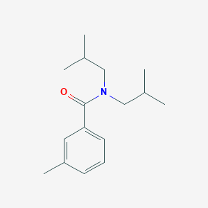 3-Methyl-n,n-bis(2-methylpropyl)benzamide