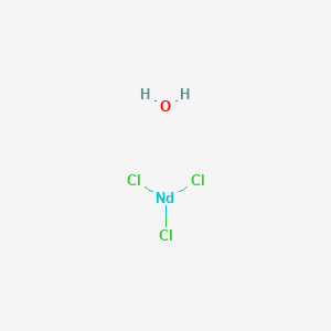 molecular formula Cl3H2NdO B3342362 Neodymium chloride hydrate CAS No. 19423-78-0
