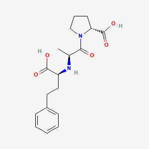 N-[(1S)-1-Carboxy-3-phenylpropyl]-L-alanyl-D-proline