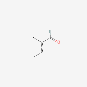molecular formula C6H8O B3342408 2-Vinyl-2-butenal CAS No. 20521-42-0