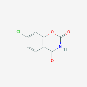 molecular formula C8H4ClNO3 B3342729 7-Chloro-2h-benzo[e][1,3]oxazine-2,4(3h)-dione CAS No. 31544-40-8