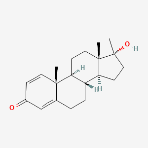 molecular formula C20H28O2 B3342785 Epimethandienone CAS No. 33526-40-8