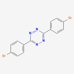 molecular formula C14H8Br2N4 B3342845 3,6-Bis(4-bromophenyl)-1,2,4,5-tetrazine CAS No. 37932-46-0