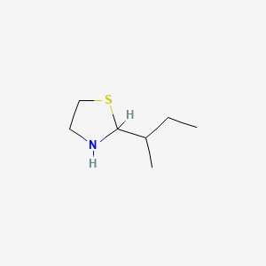 2-(1-Methylpropyl)thiazolidine