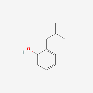 molecular formula C10H14O B3342943 2-Isobutylphenol CAS No. 4167-75-3