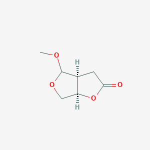 (3aS,6aR)-4-Methoxytetrahydrofuro[3,4-b]furan-2(3H)-one
