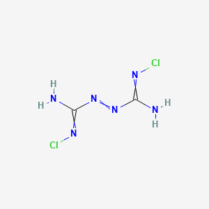 molecular formula C2H4Cl2N6 B3343046 Chloroazodin CAS No. 502-98-7
