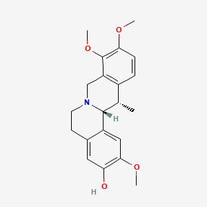 molecular formula C21H25NO4 B3343331 Corybulbine CAS No. 518-77-4