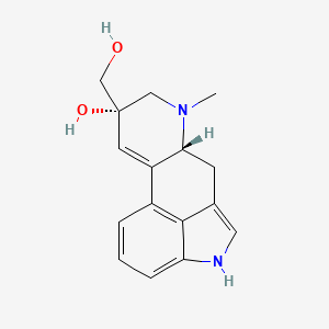 molecular formula C16H18N2O2 B3343336 Penniclavine CAS No. 519-13-1