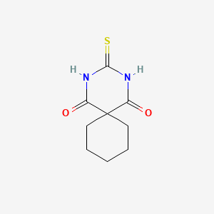 3-Thioxo-2,4-diazaspiro(5.5)undecane-1,5-dione