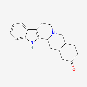 molecular formula C19H22N2O B3343391 Yohimban-17-one CAS No. 523-14-8