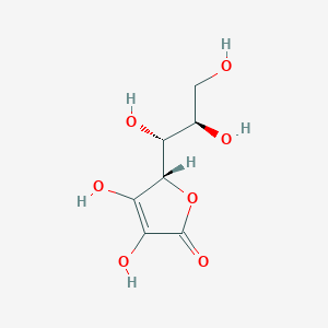 molecular formula C7H10O7 B3343427 D-Glucoascorbic acid CAS No. 528-88-1