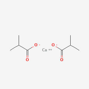 molecular formula C8H14CaO4 B3343477 Calcium diisobutyrate CAS No. 533-90-4