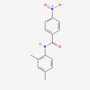 molecular formula C15H14N2O3 B3343511 n-(2,4-Dimethylphenyl)-4-nitrobenzamide CAS No. 5362-16-3