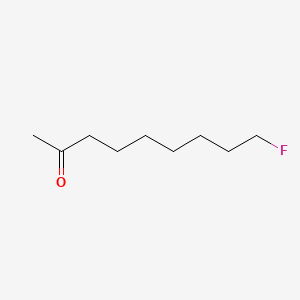 molecular formula C9H17FO B3343581 2-Nonanone, 9-fluoro- CAS No. 544-43-4